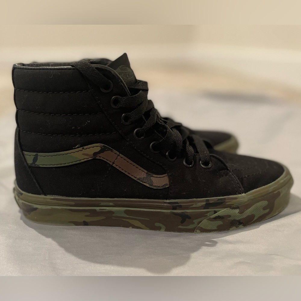 Vans ‘sk8 hi’ Black/Camo